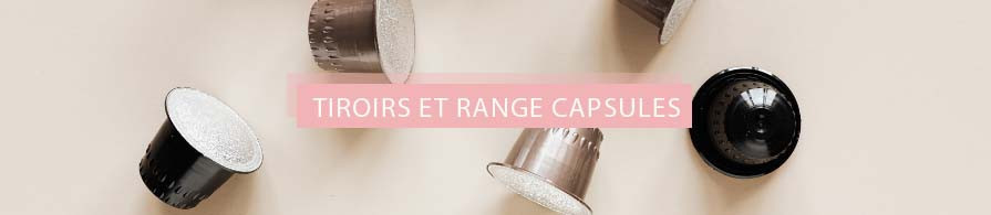 Porte Capsules, Organisateurs Tiroirs, Capsules Réutilisables | AC-Déco