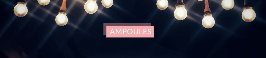 Ampoules ambrées | AC-Déco