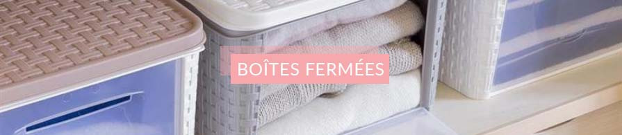 Boîtes de Rangement, Boîtes Fermées| AC-Déco