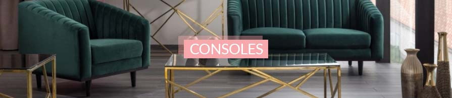 Consoles, Consoles Design, Consoles en Verre, Consoles en Bois | AC-Déco