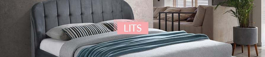 Lits, Lits Doubles, Lits en Bois, Lits Design | AC-Déco