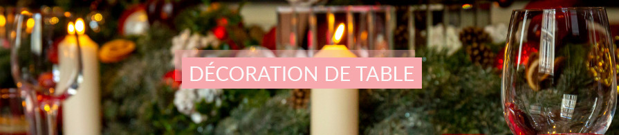 Déco Table de Noël, Boules à Neige | AC-Déco