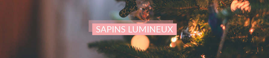 Sapins de Noël, Sapins Lumineux | AC-Déco