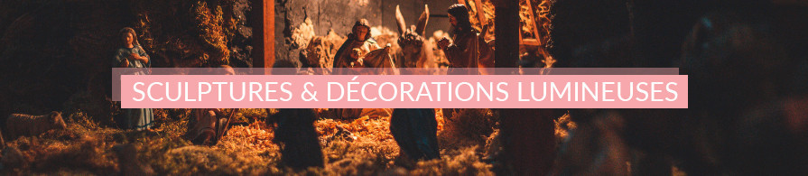 Crèches Noël, Décorations Lumineuses de Noël | AC-Déco