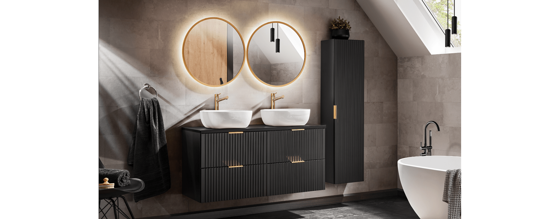 Découvrez la nouvelle collection de salle de bain Georgia Black