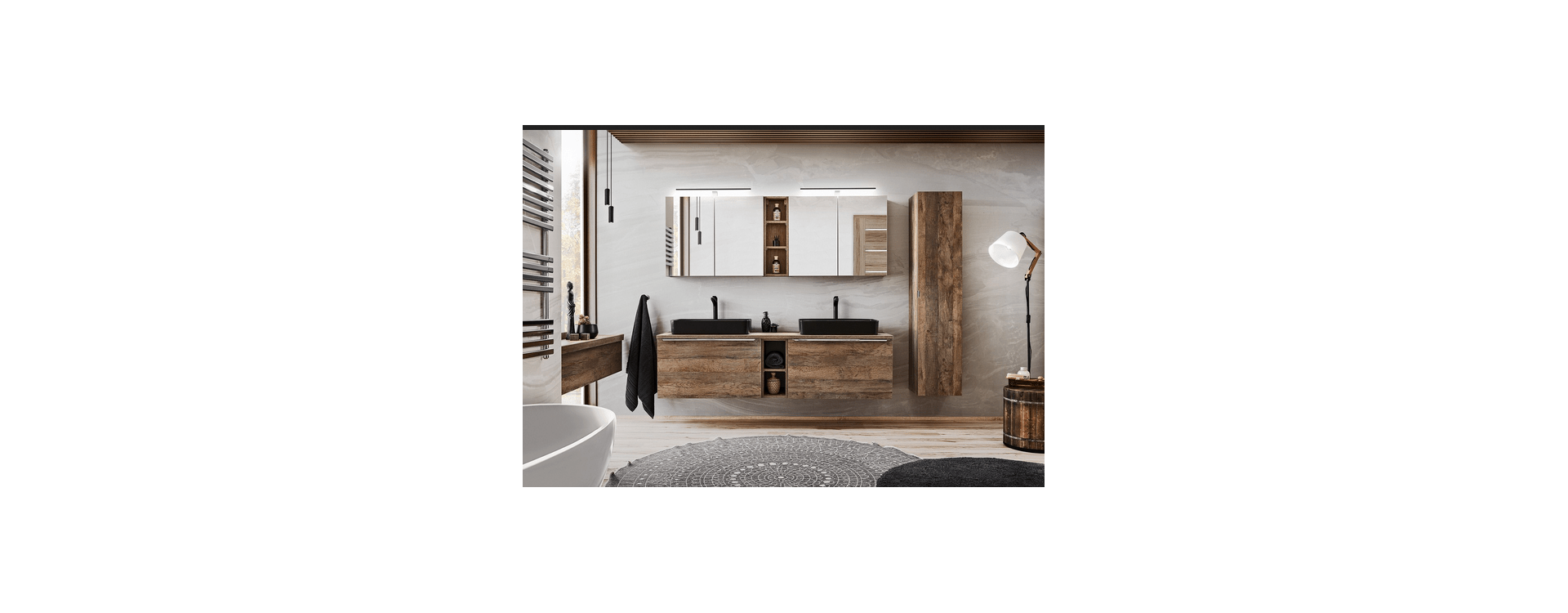 Découvrez la nouvelle collection de salle de bain Rosario Oak