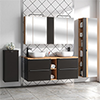 Salle de bain Elise Oak Black